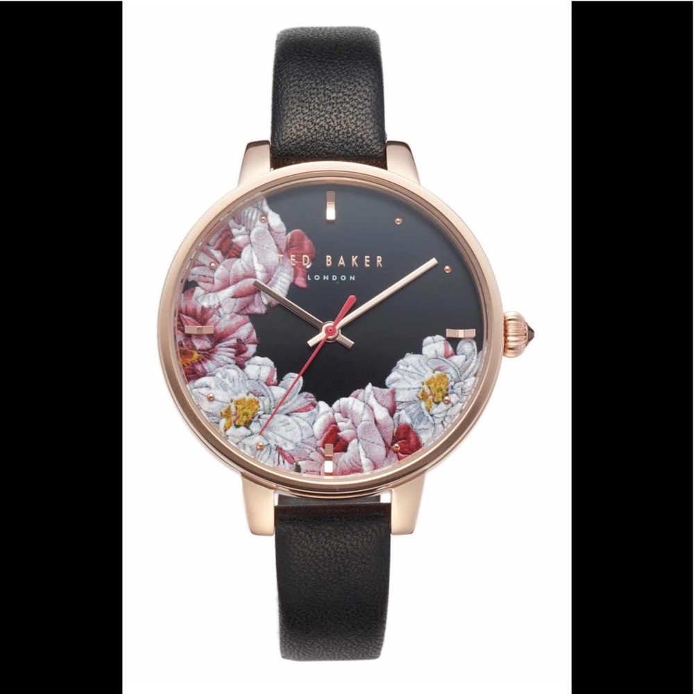 NWT TED BAKER LONDON Oversized Floral Watch